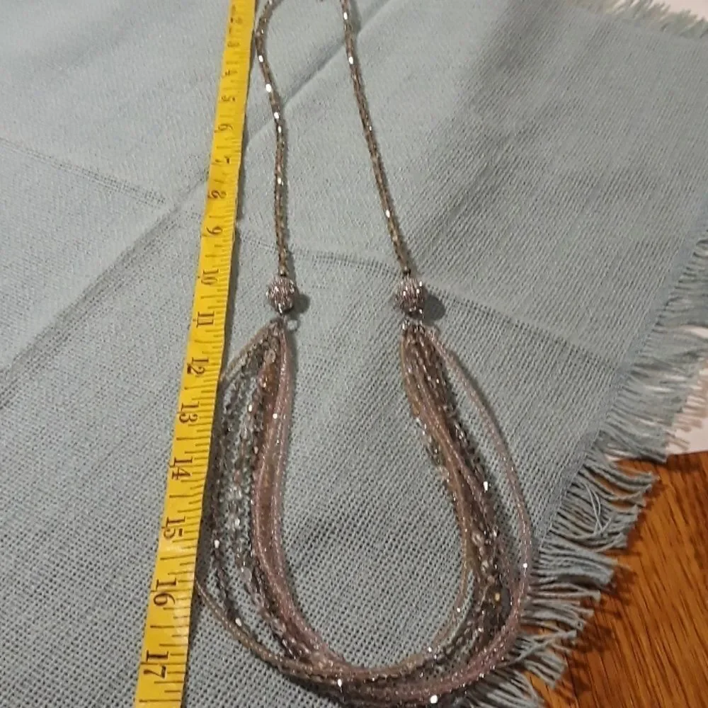 Long beaded necklace